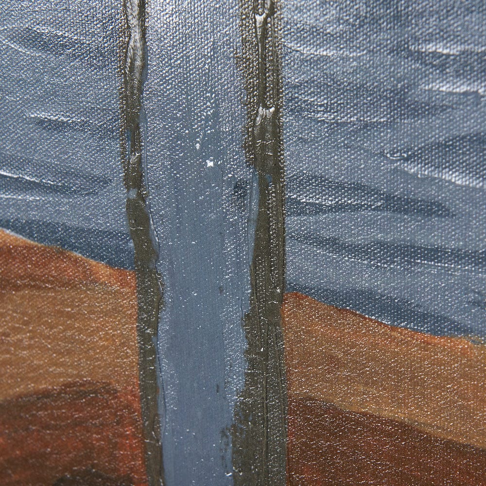 Mercana - Gray Day by Mercana Studio a Hand Embelished Textured Framed Canvas - 102186-FS view 6