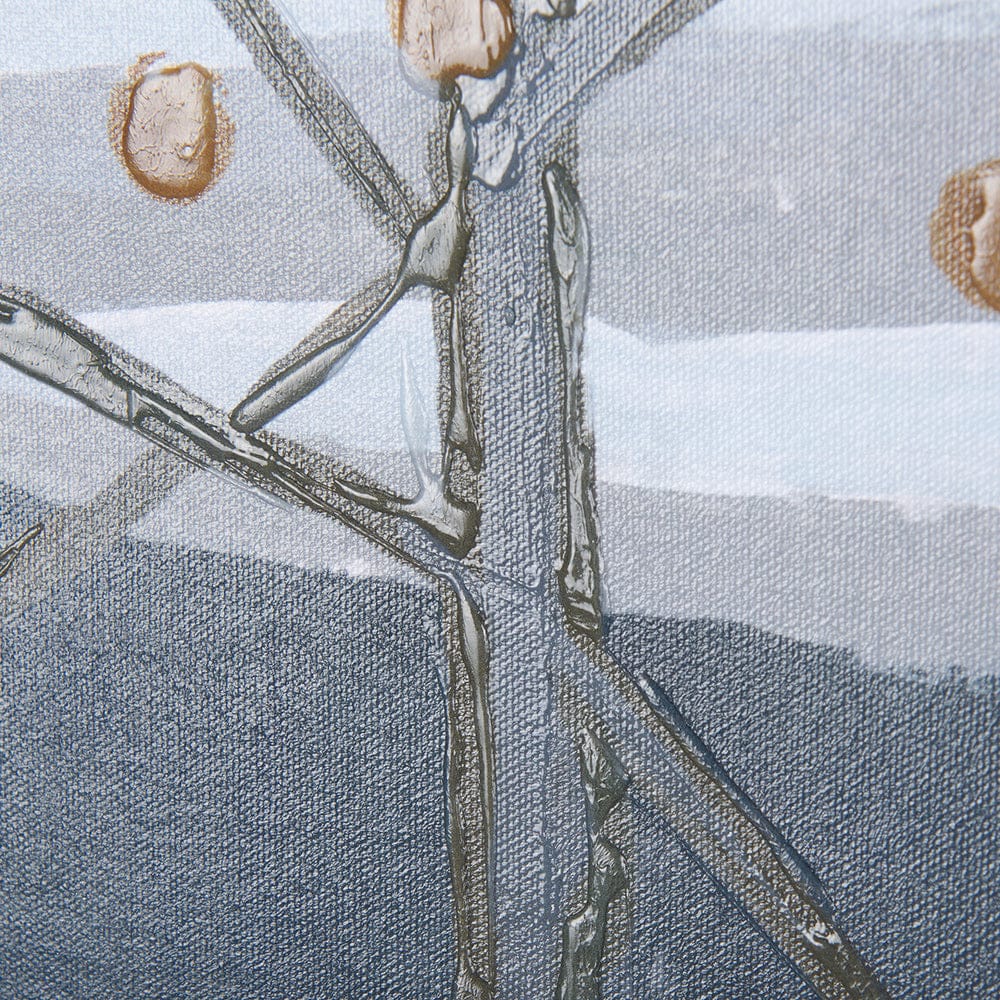 Mercana - Gray Day by Mercana Studio a Hand Embelished Textured Framed Canvas - 102186-FS view 7