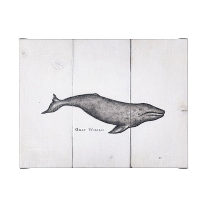Mercana - Gray Whale by Mercana Studio a Hand Embellished Textured Canvas - 101866-L view 1