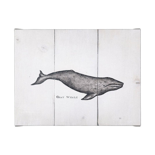 Mercana - Gray Whale by Mercana Studio a Hand Embellished Textured Canvas - 101866-L view 1