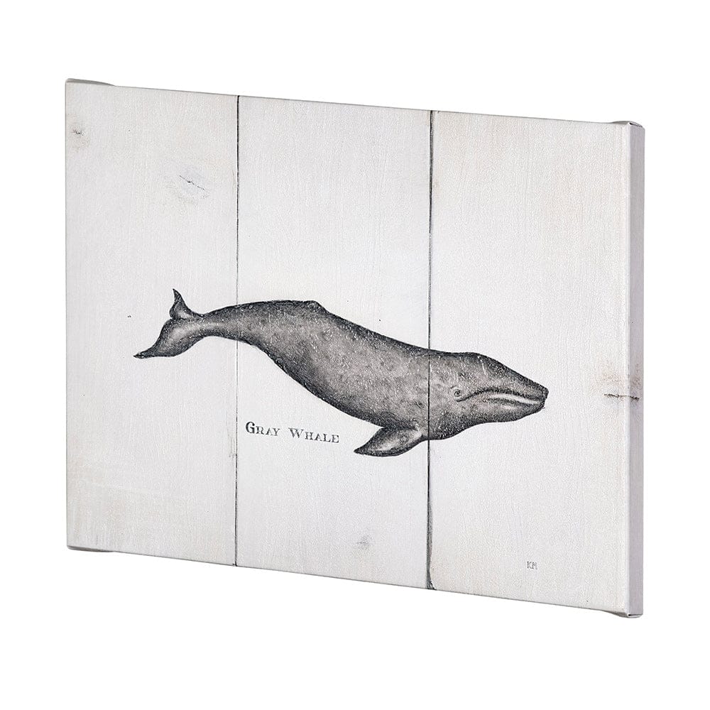 Mercana - Gray Whale by Mercana Studio a Hand Embellished Textured Canvas - 101866-L view 2