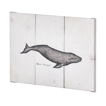 Mercana - Gray Whale by Mercana Studio a Hand Embellished Textured Canvas - 101866-L view 2
