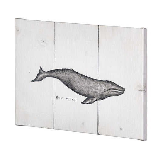 Mercana - Gray Whale by Mercana Studio a Hand Embellished Textured Canvas - 101866-L view 2