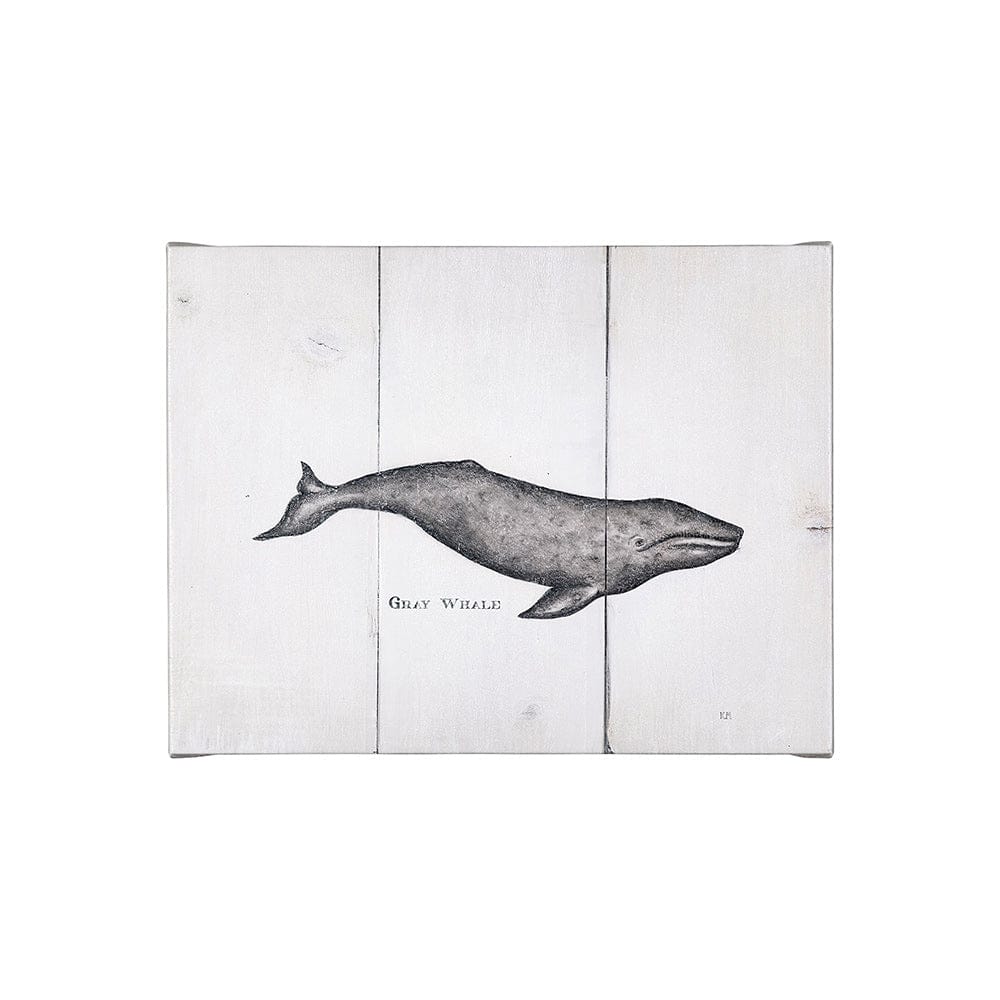 Mercana - Gray Whale by Mercana Studio a Hand Embellished Textured Canvas - 101866-S view 1