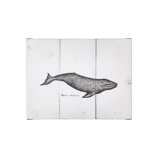 Mercana - Gray Whale by Mercana Studio a Hand Embellished Textured Canvas - 101866-S view 1
