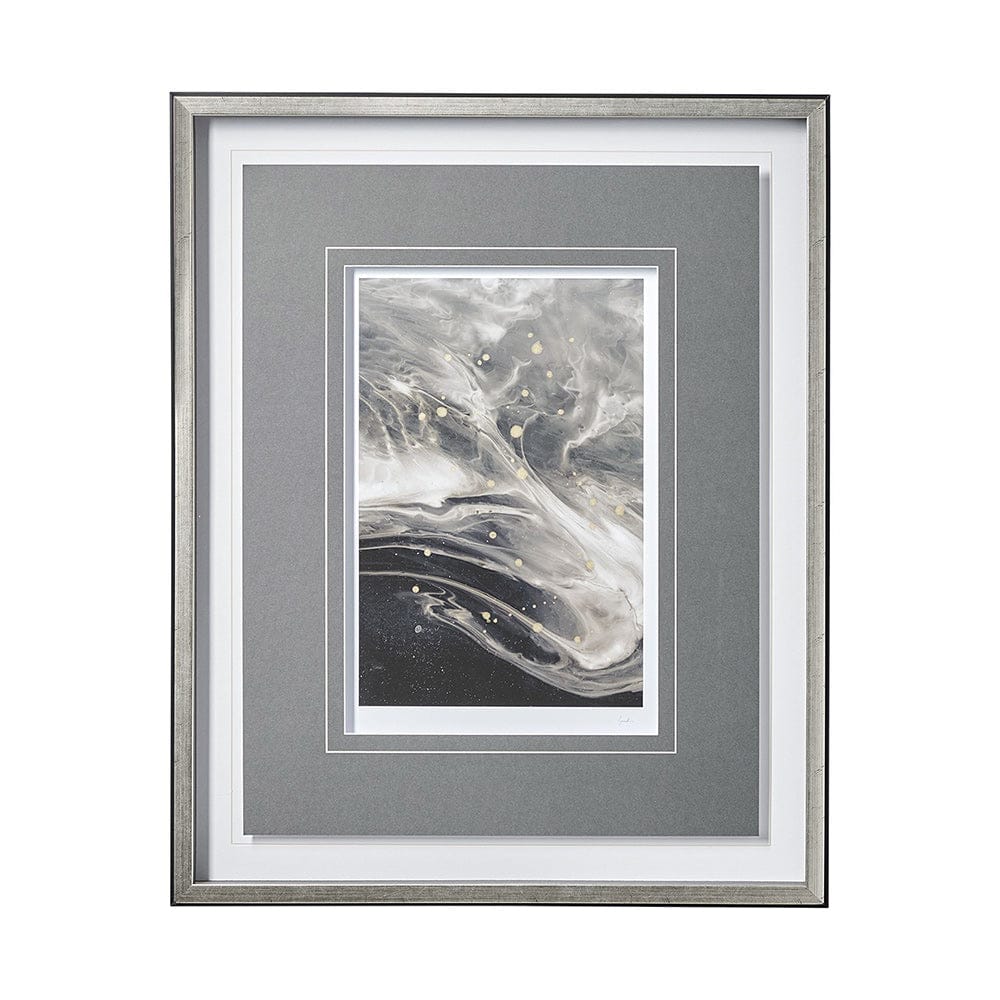 Mercana - Greek Pitch I by Gabrielle Campbell a Hand Embellished Textured Framed Art Print Matted under Glass - 13138 view 1