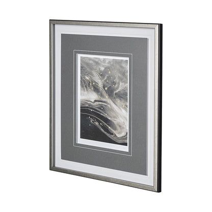 Mercana - Greek Pitch I by Gabrielle Campbell a Hand Embellished Textured Framed Art Print Matted under Glass - 13138 view 4