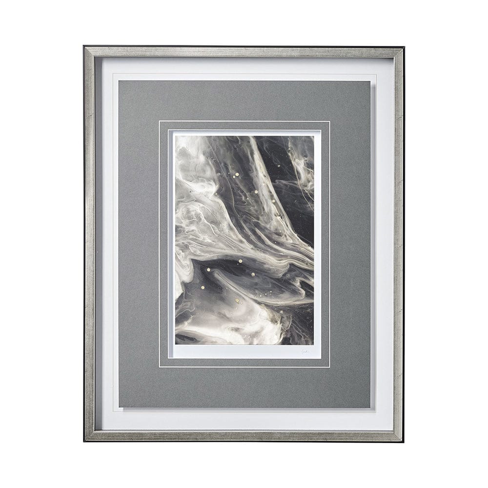 Mercana - Greek Pitch II by Gabrielle Campbell a Hand Embellished Textured Framed Art Print Matted under Glass - 13139 view 1