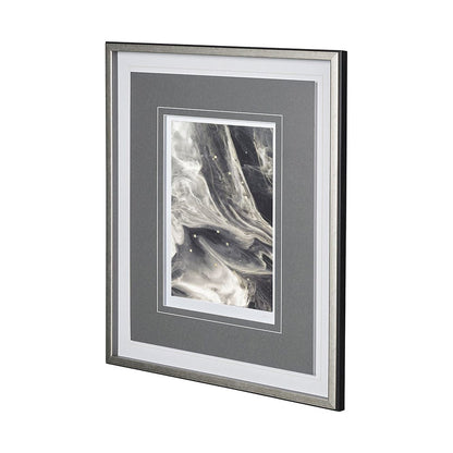 Mercana - Greek Pitch II by Gabrielle Campbell a Hand Embellished Textured Framed Art Print Matted under Glass - 13139 view 4