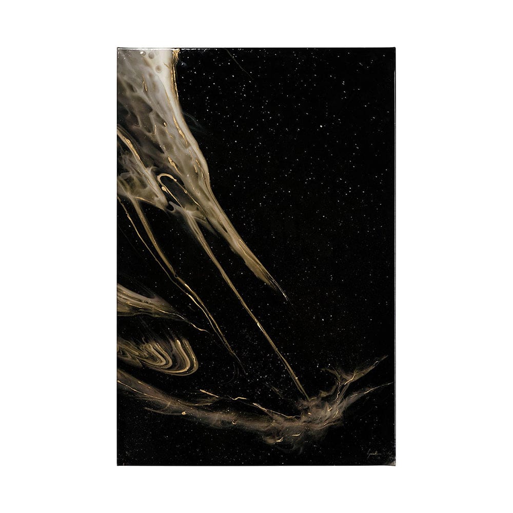 Mercana - Greek Pitch III by Gabrielle Campbell a Hand Embellished Textured Canvas - 101496-L view 1