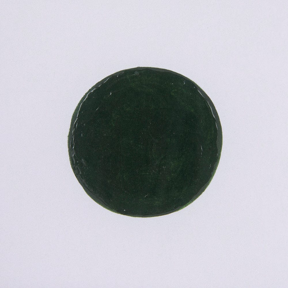 Mercana - Green Desert I by Mercana Studio a Hand Embelished Textured Framed Art Print Matted under Glass - 14075 view 6