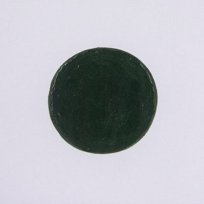Mercana - Green Desert I by Mercana Studio a Hand Embelished Textured Framed Art Print Matted under Glass - 14075 view 6