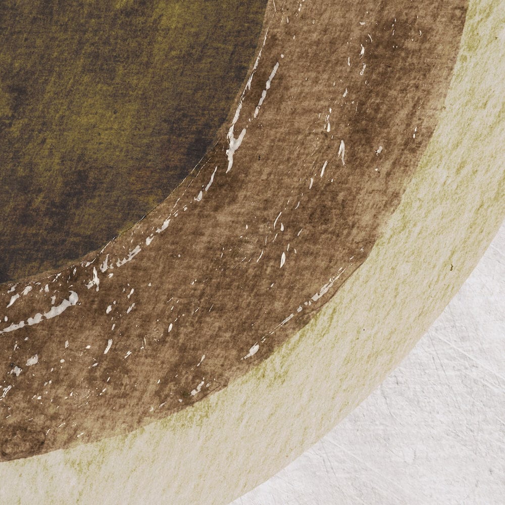 Mercana - Green Eclipse by Mercana Studio Hand Embellished Framed Print under Glass - 15816 view 6