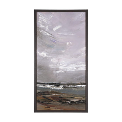 Mercana - Grey Day I by Mercana Studio a Hand Embellished Textured Framed Canvas - 102602-FL view 1