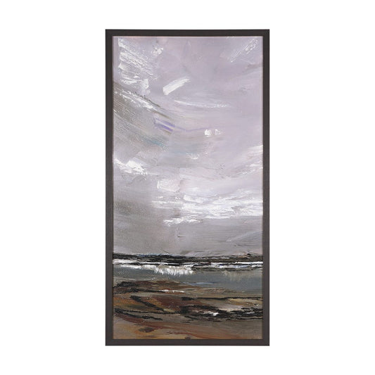 Mercana - Grey Day I by Mercana Studio a Hand Embellished Textured Framed Canvas - 102602-FL view 1