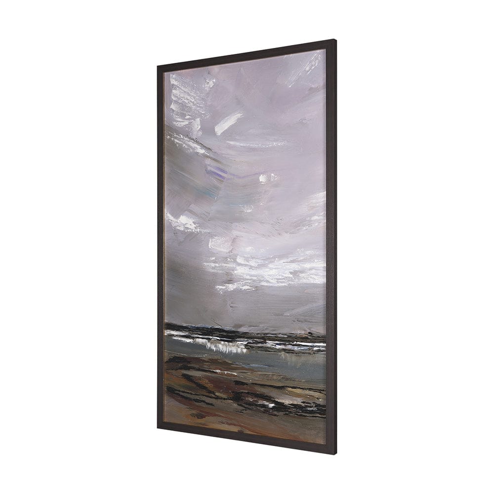 Mercana - Grey Day I by Mercana Studio a Hand Embellished Textured Framed Canvas - 102602-FL view 2