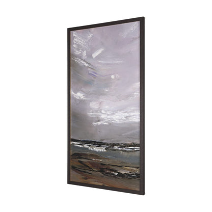 Mercana - Grey Day I by Mercana Studio a Hand Embellished Textured Framed Canvas - 102602-FL view 2