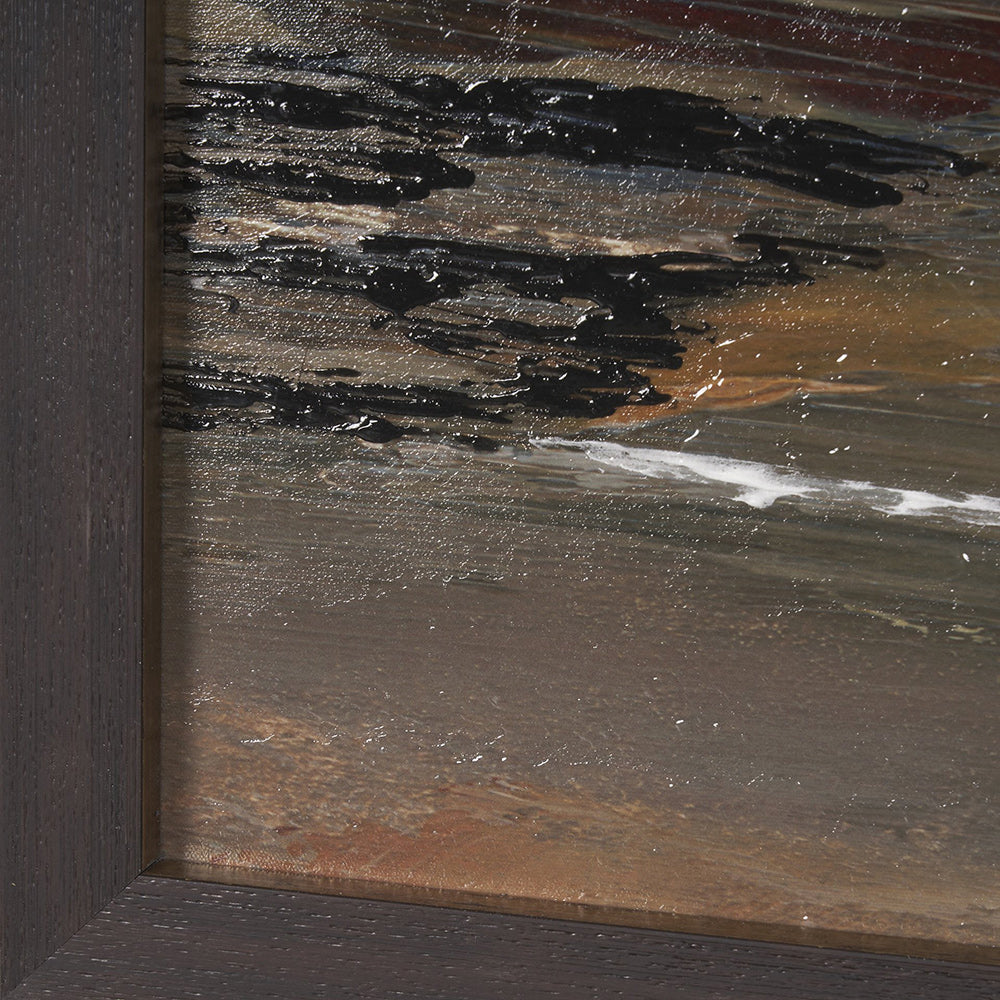 Mercana - Grey Day I by Mercana Studio a Hand Embellished Textured Framed Canvas - 102602-FL view 5
