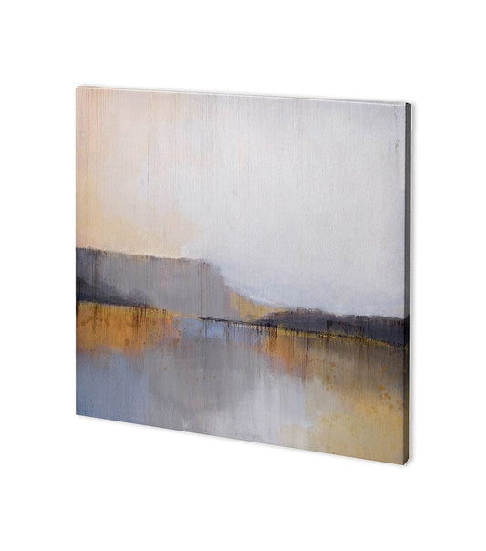 Mercana - Grey Dunes I by Alison Jerry a Hand Embellished Textured Canvas - 100849-S view 1
