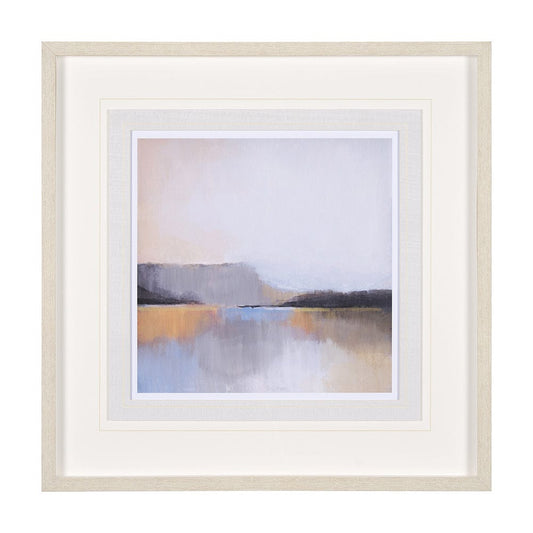 Mercana - Grey Dunes I by Alison Jerry a Hand Embellished Textured Framed Art Print Matted under Glass - 11956 view 1