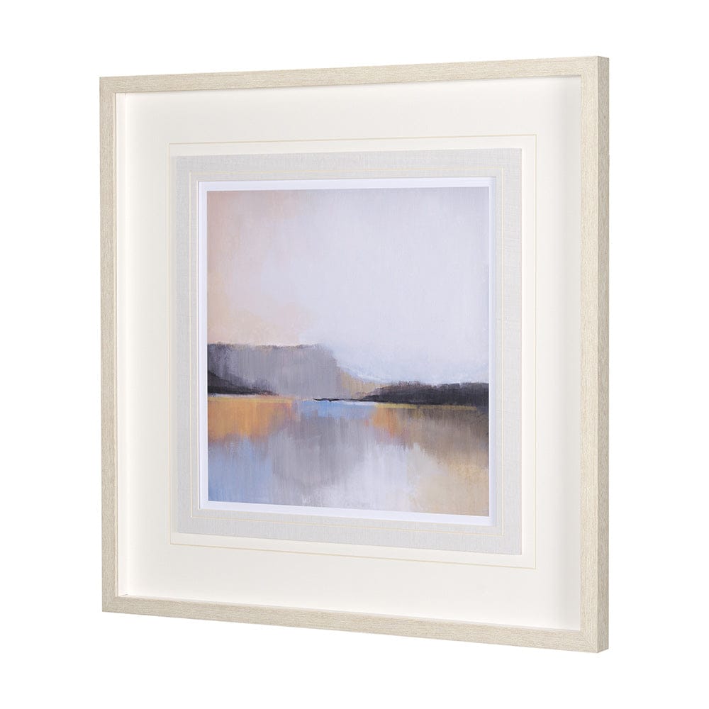 Mercana - Grey Dunes I by Alison Jerry a Hand Embellished Textured Framed Art Print Matted under Glass - 11956 view 2