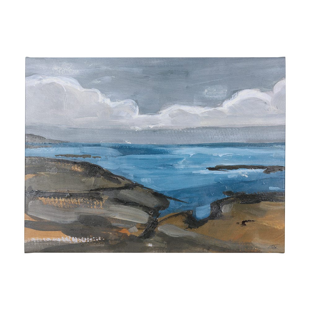 Mercana - Grey Sky I by Mercana Studio a Hand Embellished Textured Canvas - 102264-L view 1
