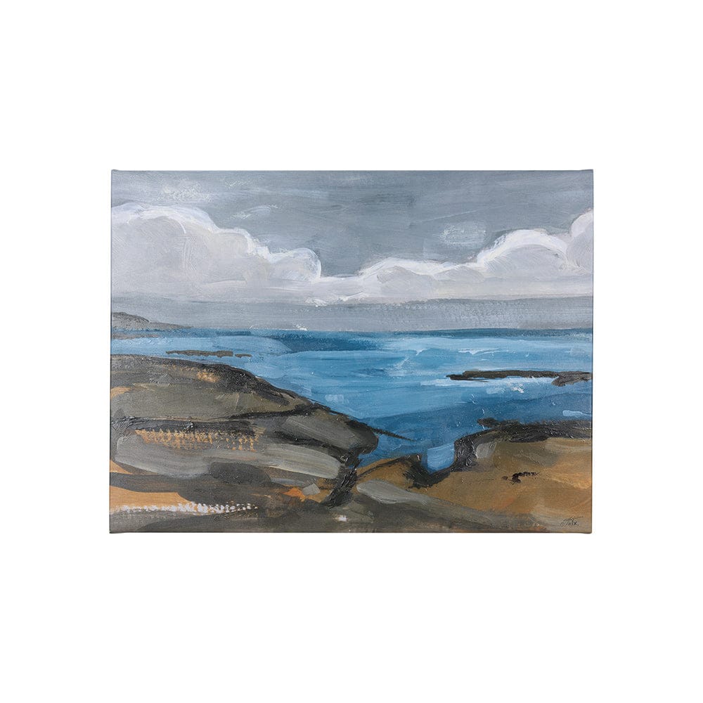 Mercana - Grey Sky I by Mercana Studio a Hand Embellished Textured Canvas - 102264-S view 1