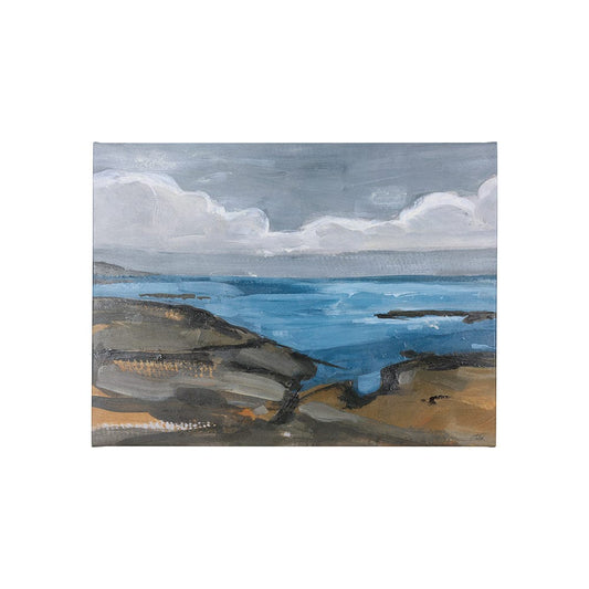 Mercana - Grey Sky I by Mercana Studio a Hand Embellished Textured Canvas - 102264-S view 1