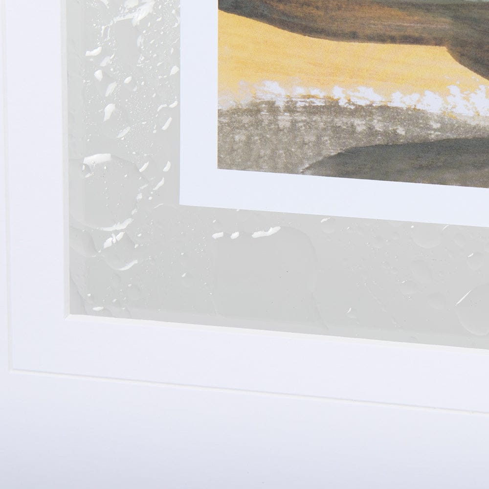 Mercana - Grey Sky I by Mercana Studio a Hand Embellished Textured Framed Art Print Matted under Glass - 14355 view 6
