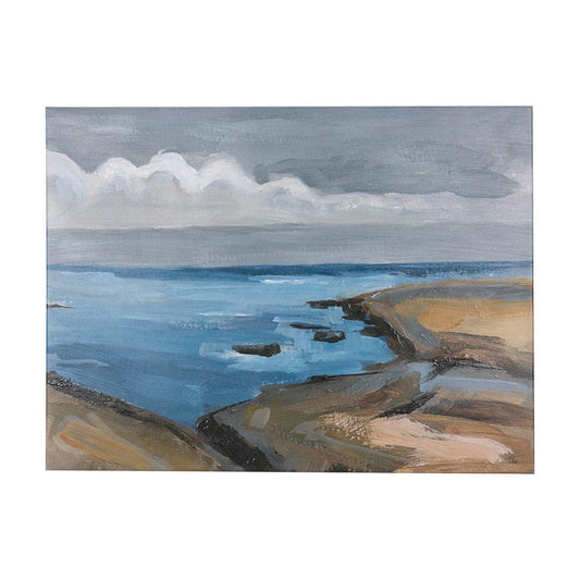 Mercana - Grey Sky II by Mercana Studio a Hand Embellished Textured Canvas - 102265-L view 1