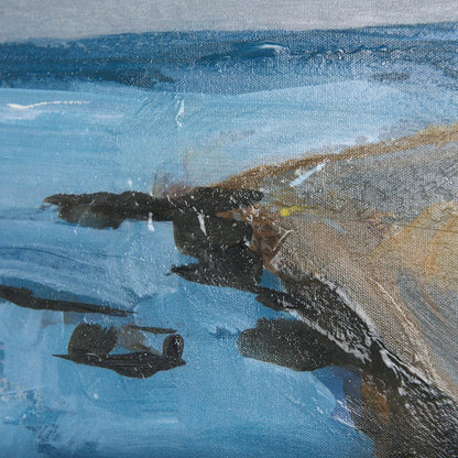 Mercana - Grey Sky II by Mercana Studio a Hand Embellished Textured Canvas - 102265-L view 6