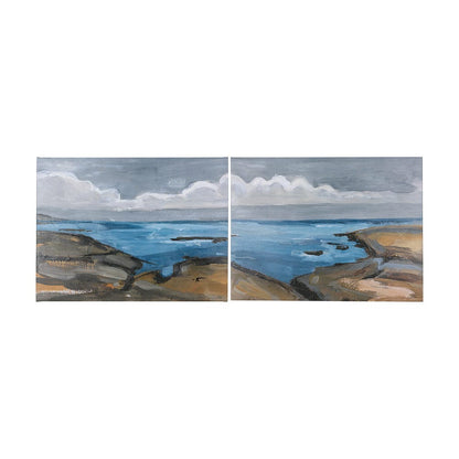 Mercana - Grey Sky II by Mercana Studio a Hand Embellished Textured Canvas - 102265-S view 8