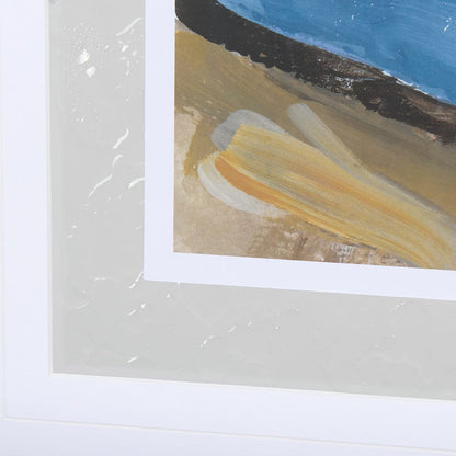 Mercana - Grey Sky II by Mercana Studio a Hand Embellished Textured Framed Art Print Matted under Glass - 14356 view 6