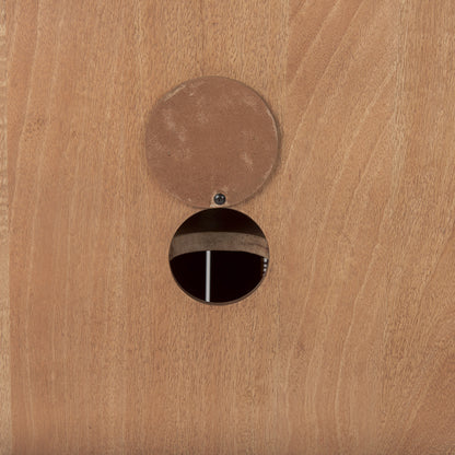 Mercana - Grier 36L x 18W x 31H Light Brown Wood w/ Cane 2 Door Accent Cabinet - 69909 view 10