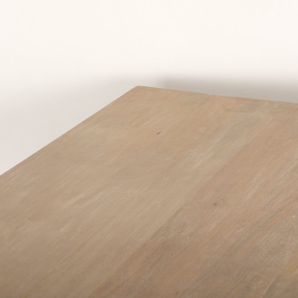 Mercana - Grier 84L Light Brown Wood w/ Cane Dining Table - 69905 view 6