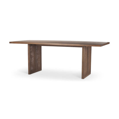 Mercana - Grier 84L Medium Brown Wood w/ Cane Dining Table - 69904 view 1