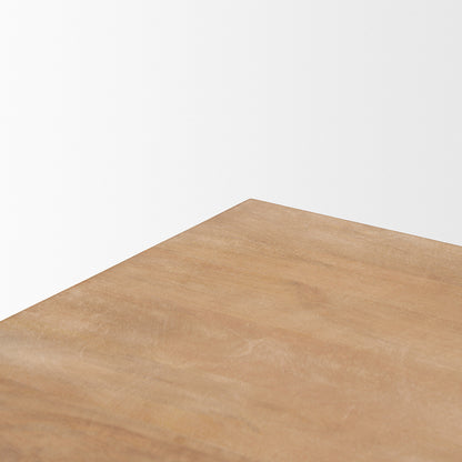 Mercana - Grier Light Brown Solid Wood w/ Cane Nesting Accent Tables (Set of 2) - 69900 view 8