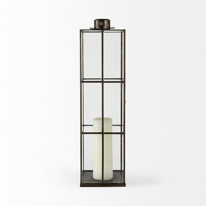 Mercana - Grimwig Large 8L x 8W x 31H LANTERN W/SHEET BASE WITHOUT BEVEL - 68836_CLOSEOUT view 4