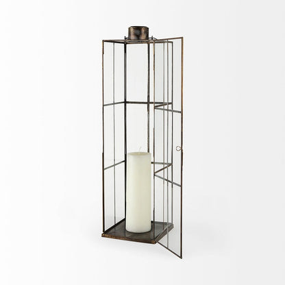 Mercana - Grimwig Large 8L x 8W x 31H LANTERN W/SHEET BASE WITHOUT BEVEL - 68836_CLOSEOUT view 5