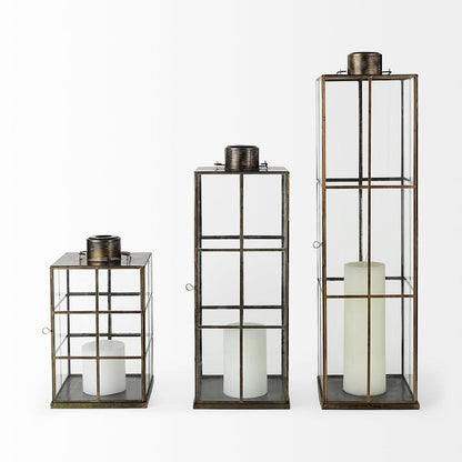 Mercana - Grimwig Medium 8L x 8W x 23H LANTERN W/SHEET BASE WITHOUT BEVEL - 68835_CLOSEOUT view 6