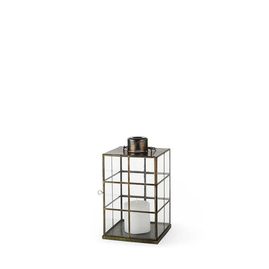Mercana - Grimwig Small 8L x 8W x 15H LANTERN W/SHEET BASE WITHOUT BEVEL - 68834_CLOSEOUT view 1