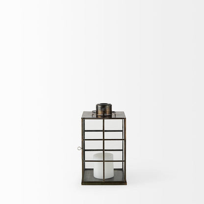 Mercana - Grimwig Small 8L x 8W x 15H LANTERN W/SHEET BASE WITHOUT BEVEL - 68834_CLOSEOUT view 2