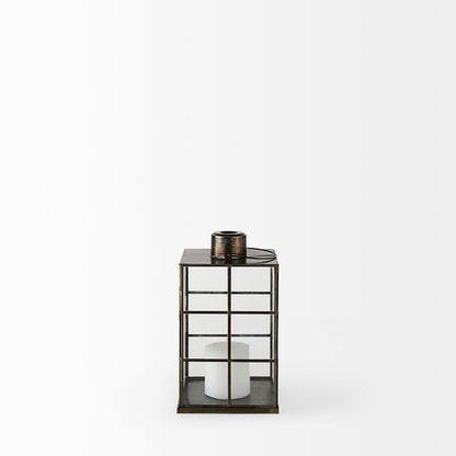 Mercana - Grimwig Small 8L x 8W x 15H LANTERN W/SHEET BASE WITHOUT BEVEL - 68834_CLOSEOUT view 3