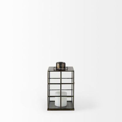 Mercana - Grimwig Small 8L x 8W x 15H LANTERN W/SHEET BASE WITHOUT BEVEL - 68834_CLOSEOUT view 4