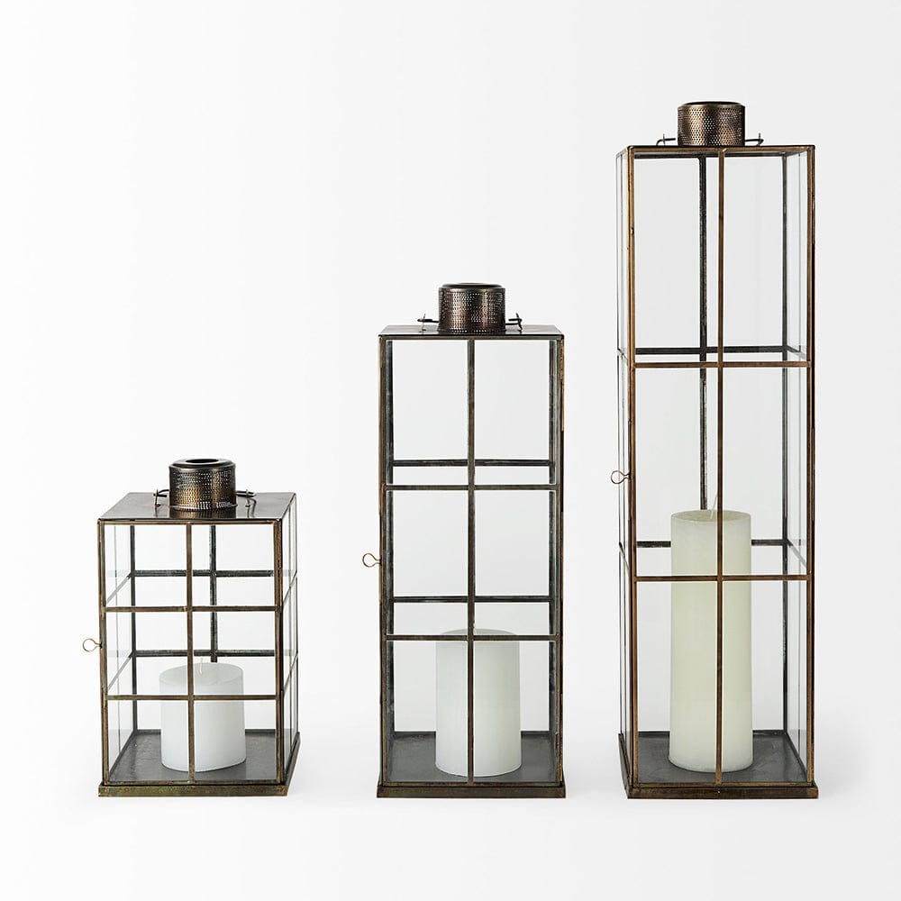 Mercana - Grimwig Small 8L x 8W x 15H LANTERN W/SHEET BASE WITHOUT BEVEL - 68834_CLOSEOUT view 6