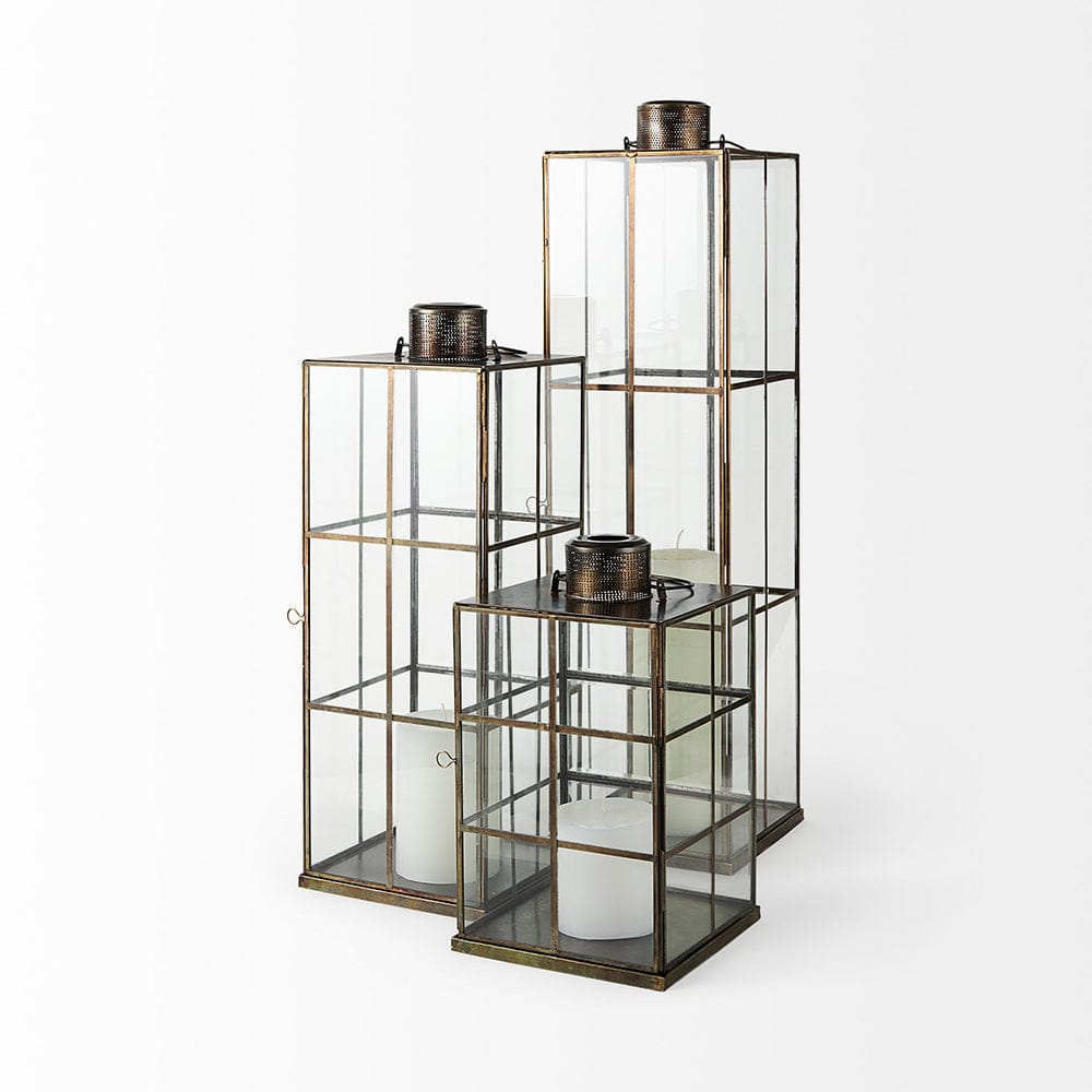Mercana - Grimwig Small 8L x 8W x 15H LANTERN W/SHEET BASE WITHOUT BEVEL - 68834_CLOSEOUT view 7