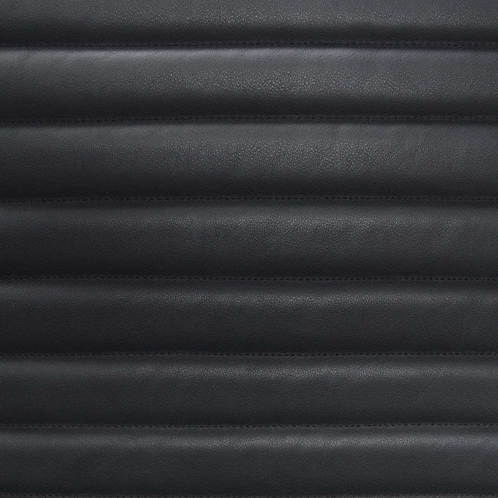 Mercana - Grosjean Black Leather w/ Black Metal Frame Accent Chair - 70681 view 11