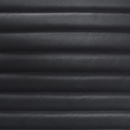 Mercana - Grosjean Black Leather w/ Black Metal Frame Accent Chair - 70681 view 11