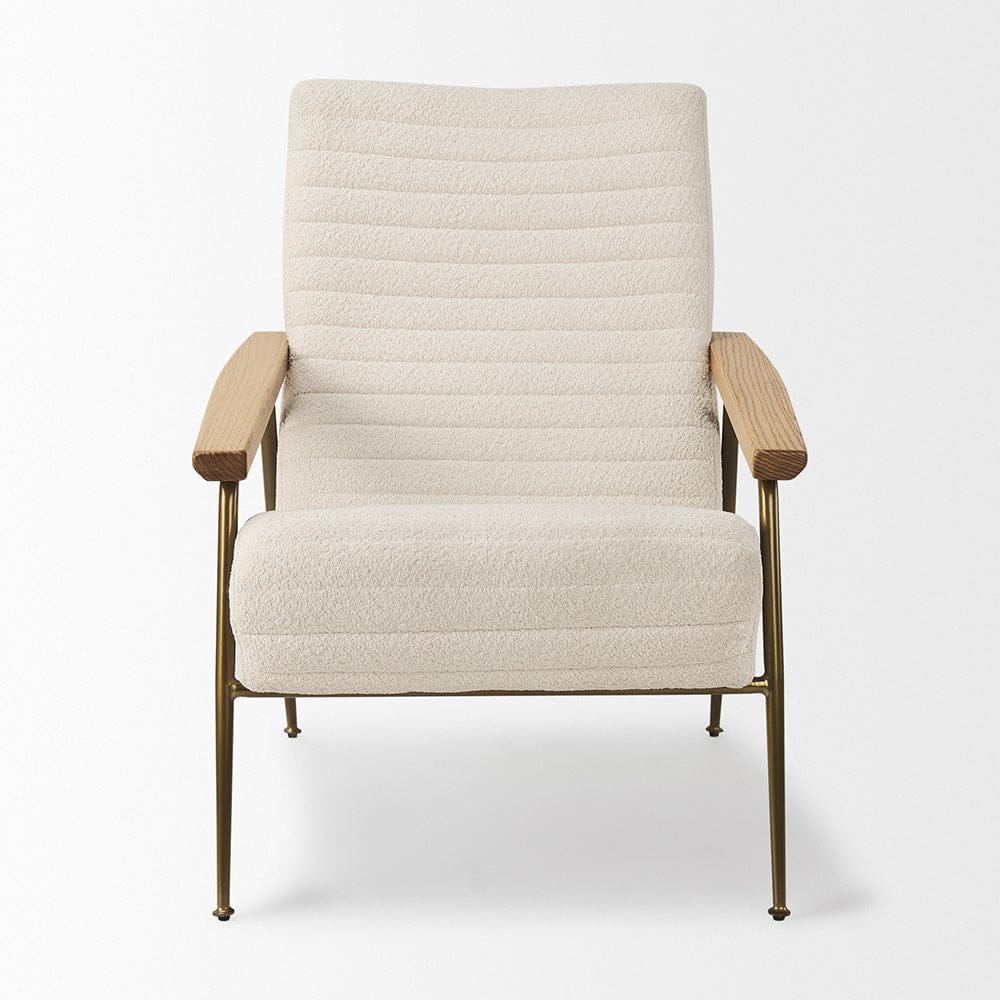 Mercana - Grosjean Cream Boucle Accent Chair - 70221 view 2