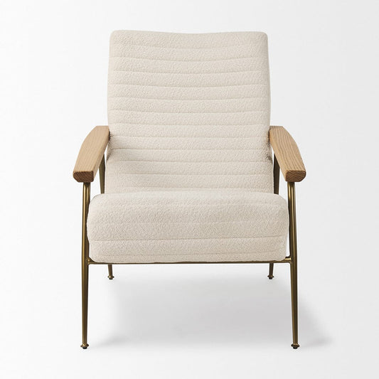 Mercana - Grosjean Cream Boucle Accent Chair - 70221 view 2